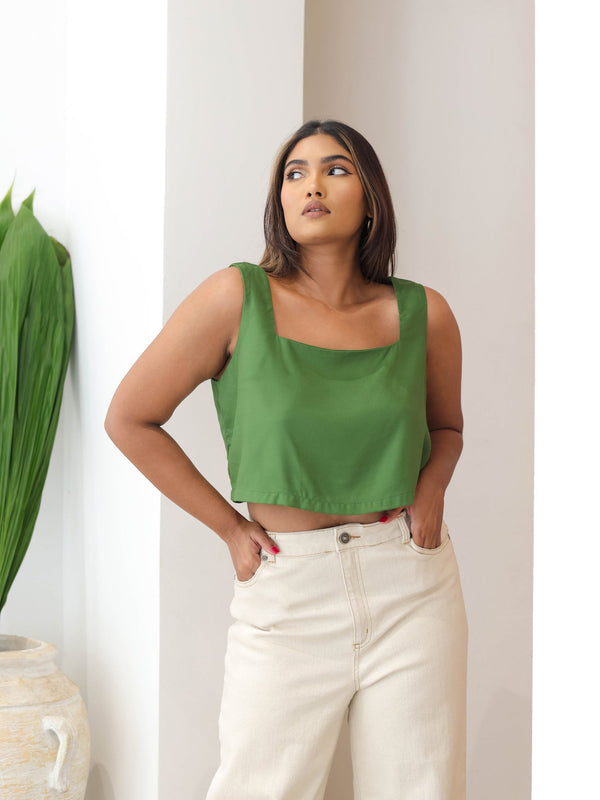 Square Neck Relax fit Top