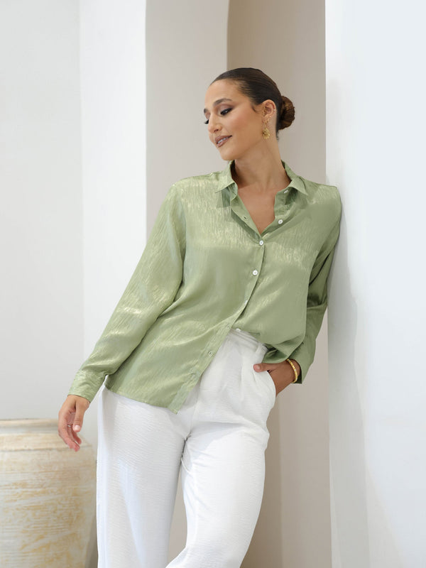 Button Down Long Sleeve Shirt