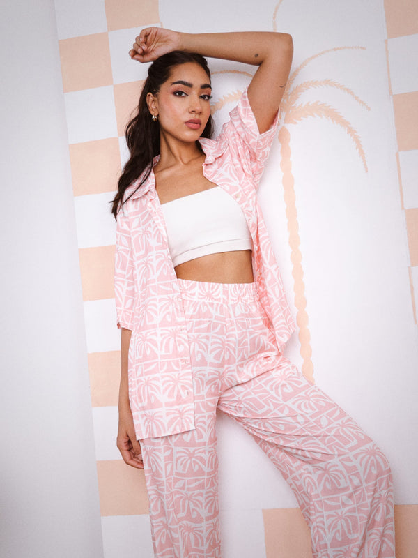 Printed Oversized Shirt