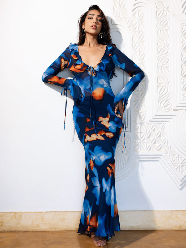 Long Sleeve Maxi Dress