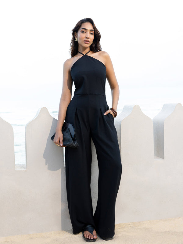 Halter Neck Jumpsuit