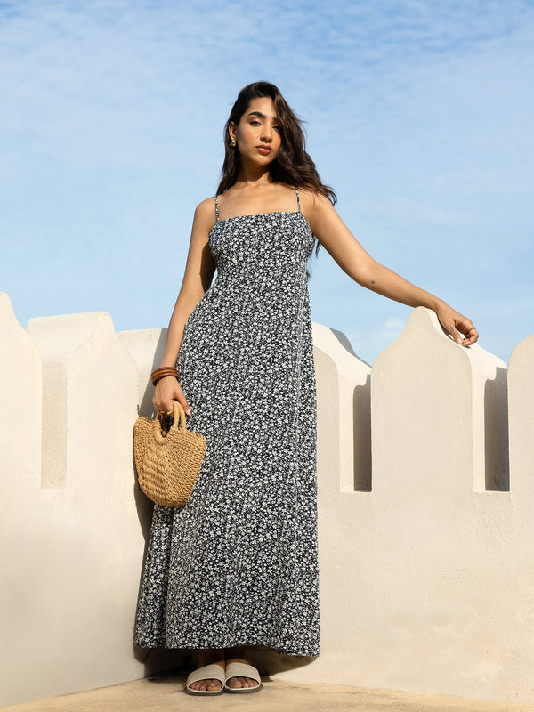 Printed Maxi Dress